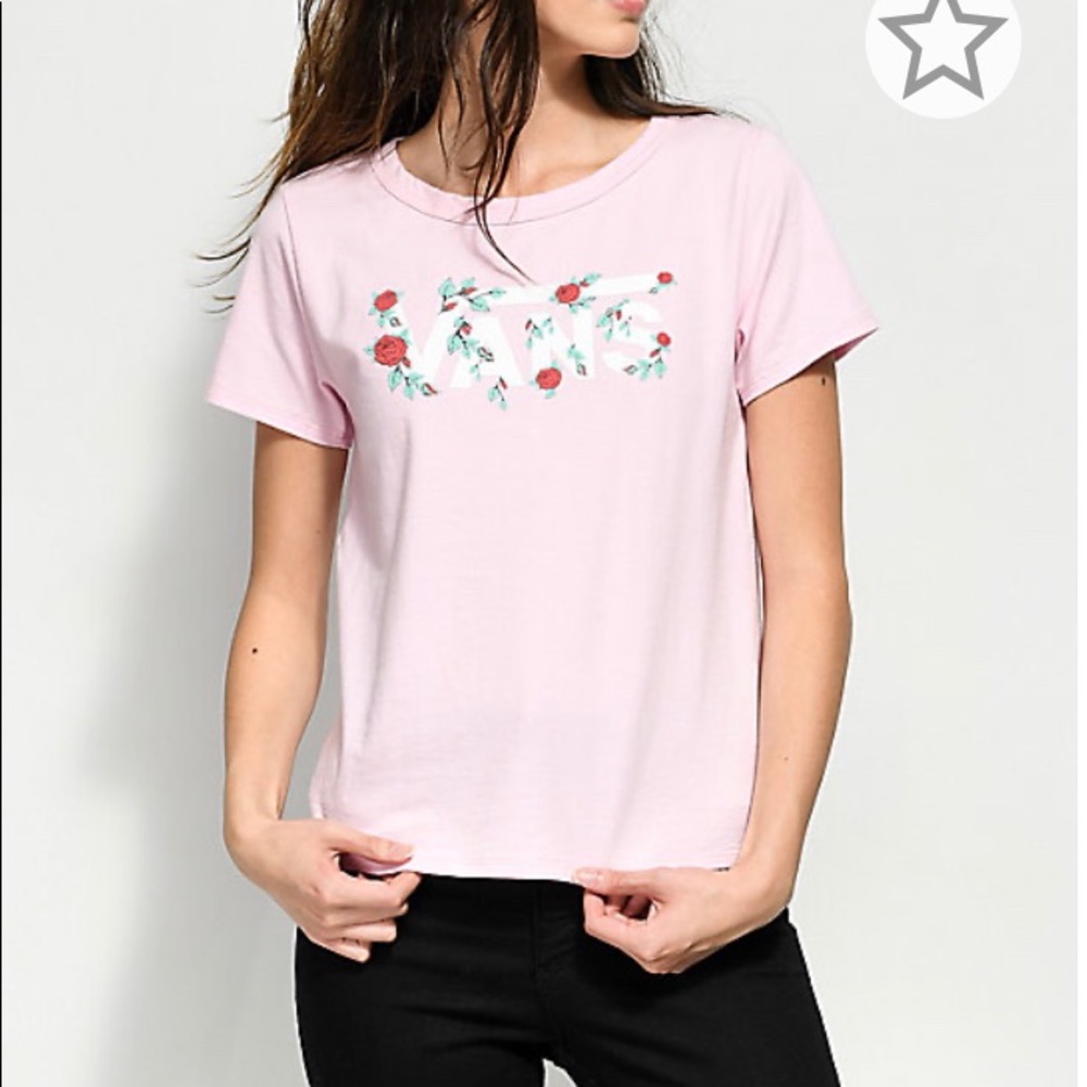 Vans Skimmer Floral Pink T-Shirt